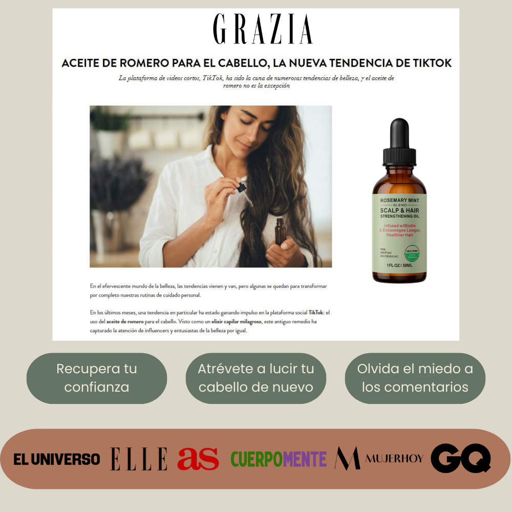 Aceite Capilar Fortalecedor y Crecedor