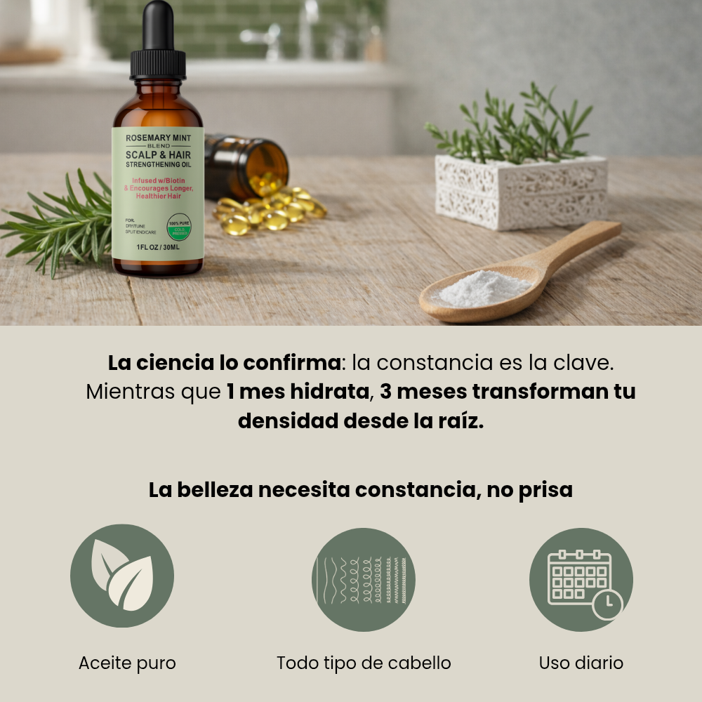 Aceite Capilar Fortalecedor y Crecedor